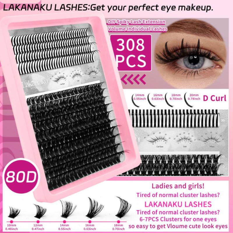 Lash Fan Volume - 1 Zestaw DIY Pojedyncze Rzęsy Wispy
