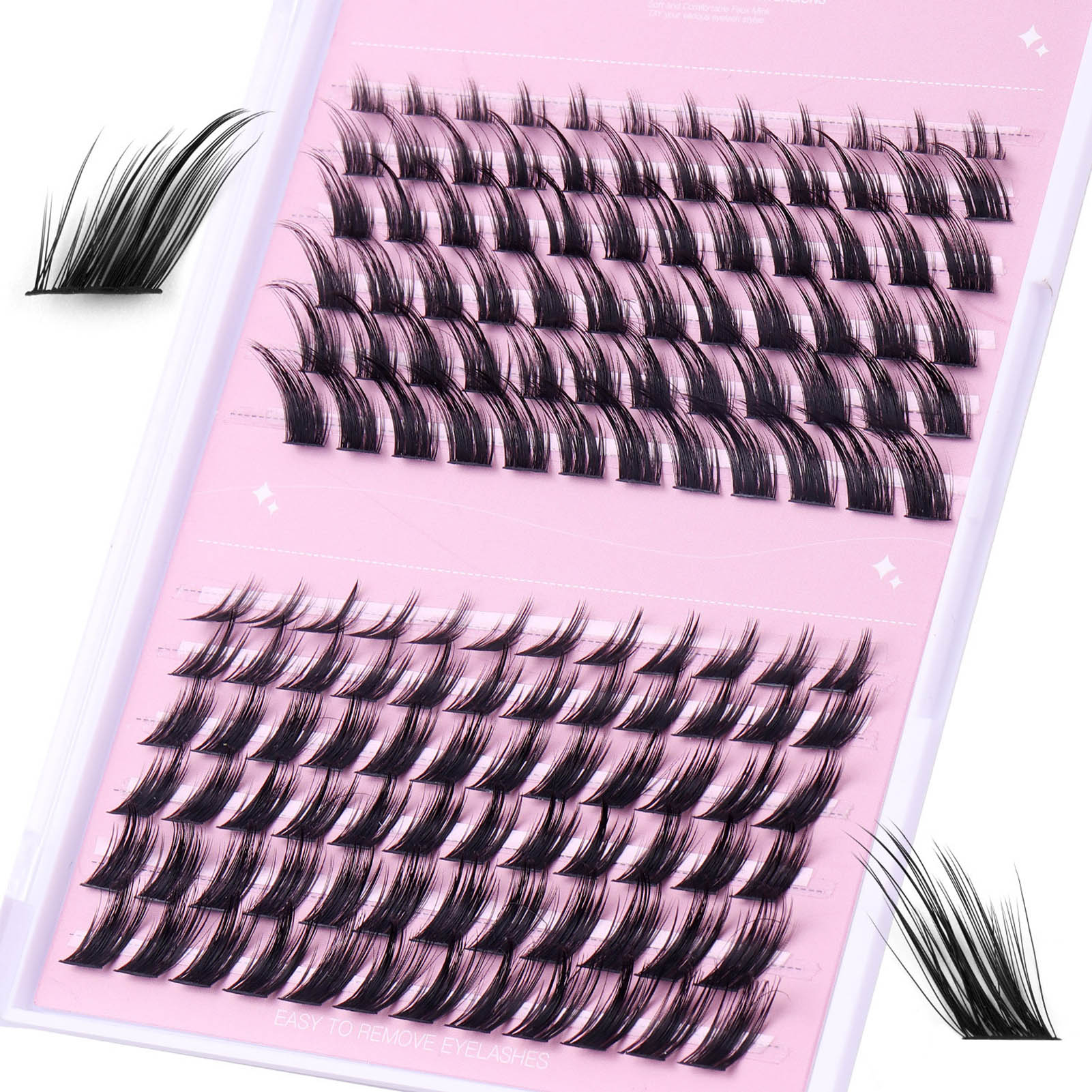 Eyelash Extension Fox Eye - 8-16mm naturalne rzęsy ukośne latające lisy