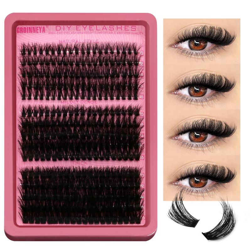 Faux Mink Lash - Zestaw rzęs w kępkach, rzęsy indywidualne,