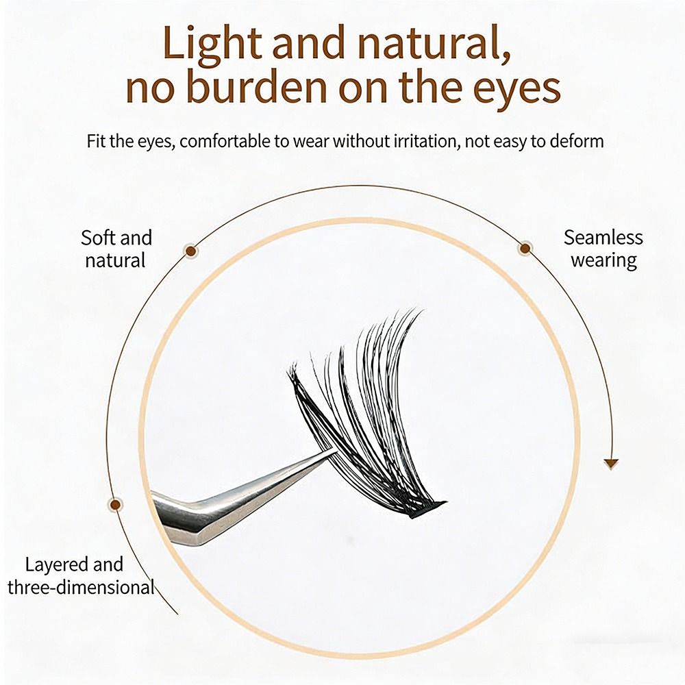 Faux Mink Lash - Naturalne rzęsy na pasku, efekt naturalnego