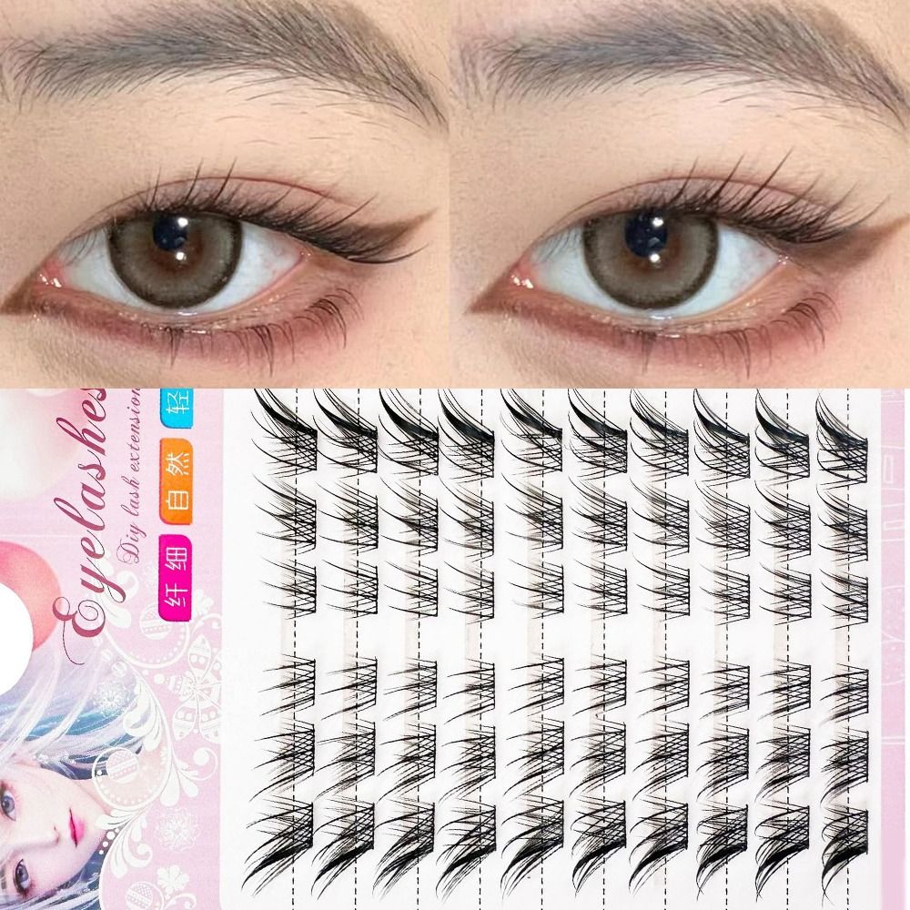 Eyelash Extension Fox Eye - Sztuczne rzęsy 3D typu kocie oko,