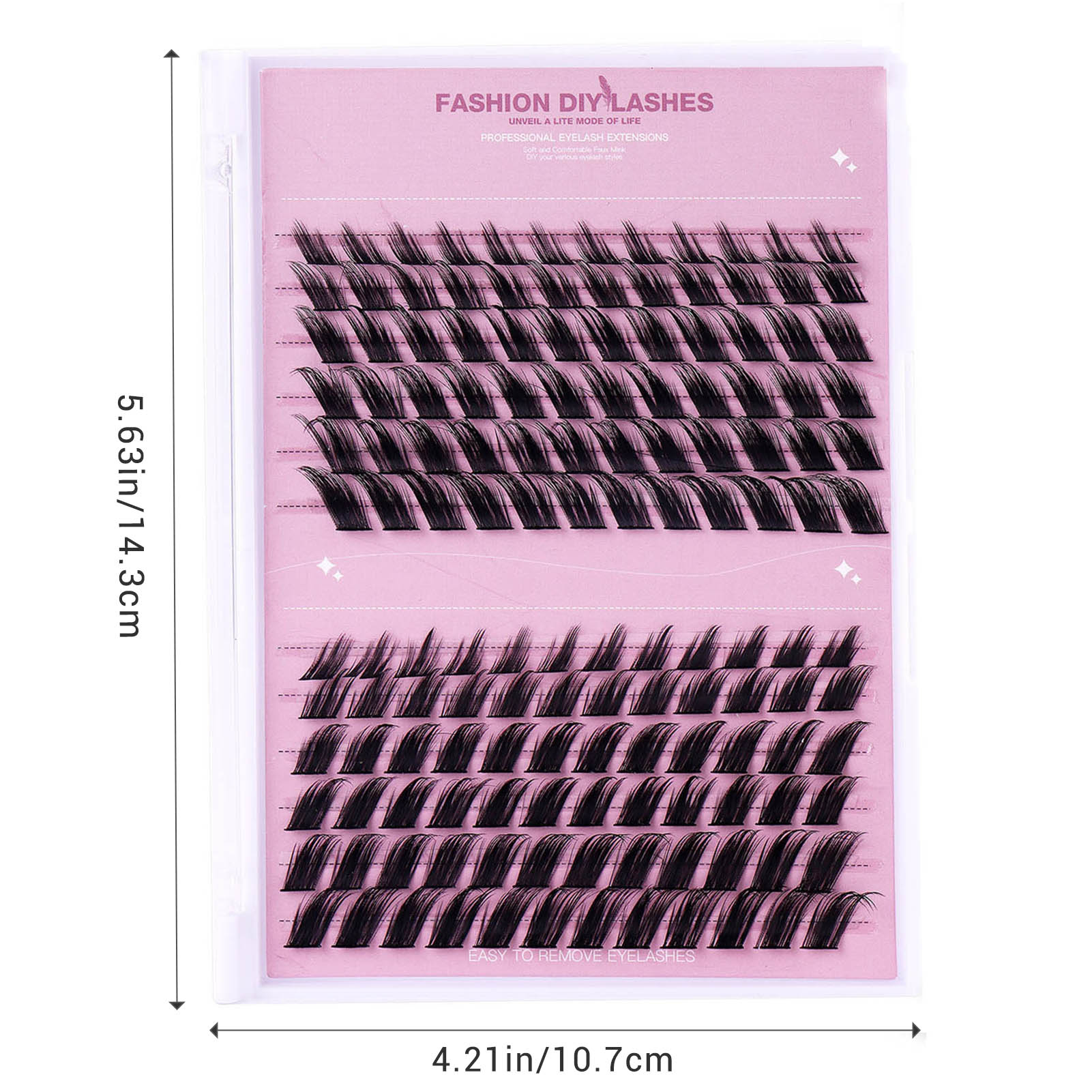 8-16mm naturalne rzęsy ukośne  – Eyelash Extension Fox Eye recenzja i cena
