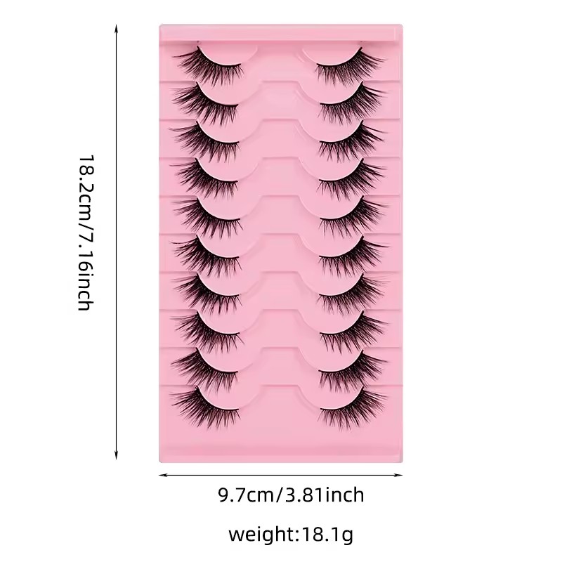Goodobe Half Eye 10 Par Natura – Eyelash Extension Fox Eye recenzja i cena