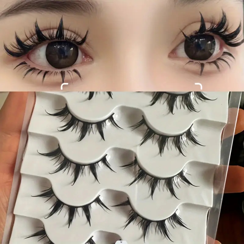 5 par sztucznych rzęs w stylu  – Eyelash Extension Anime Style recenzja i cena