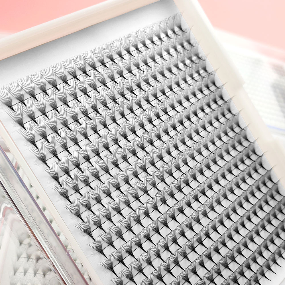 Rzęsy w kępkach 7mm 4D 0.07mm  – Lash Fan Volume recenzja i cena