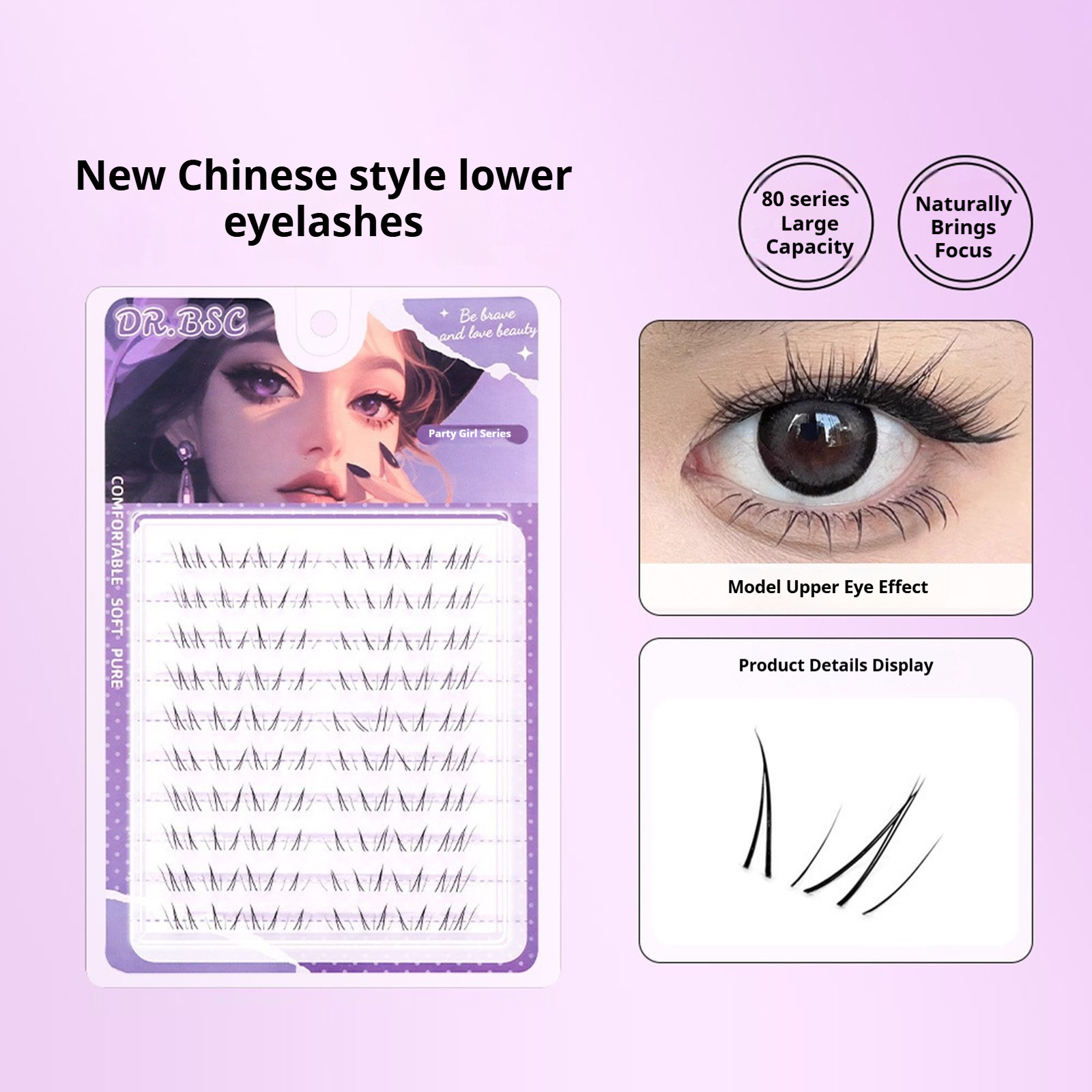 Naturalne rzęsy dolne w stylu  – Eyelash Extension Fox Eye recenzja i cena